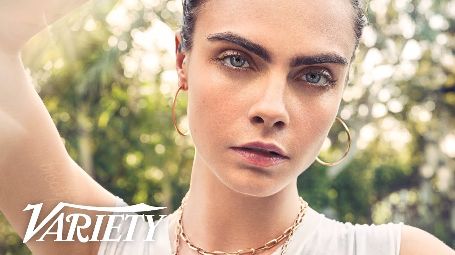 Cara for a shoot